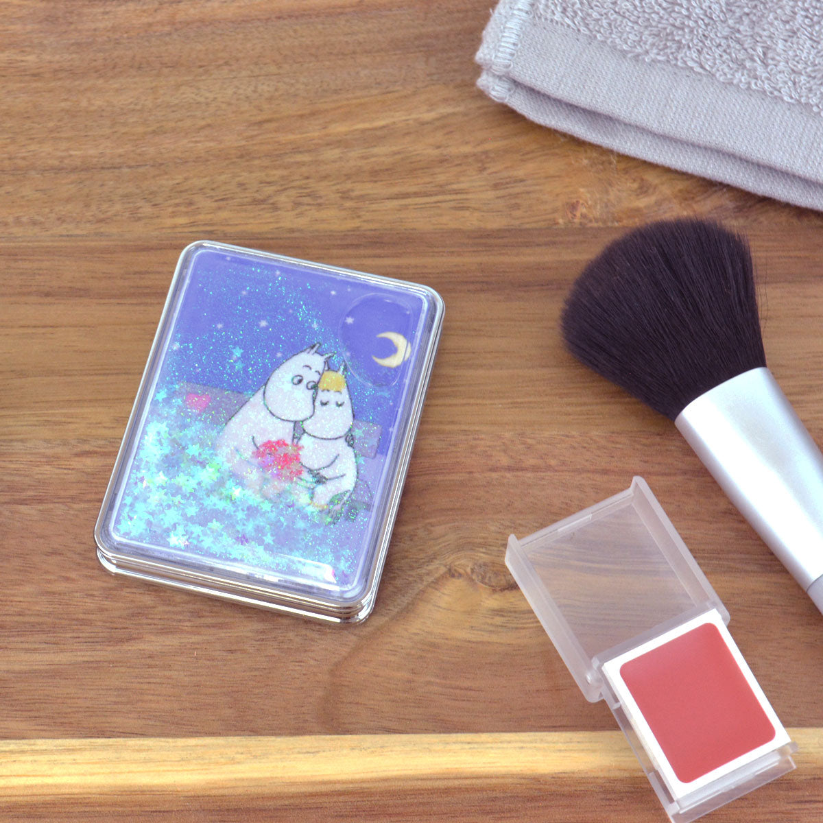 Moomin ムーミン TMF ティーエムエフ グリッターミラー