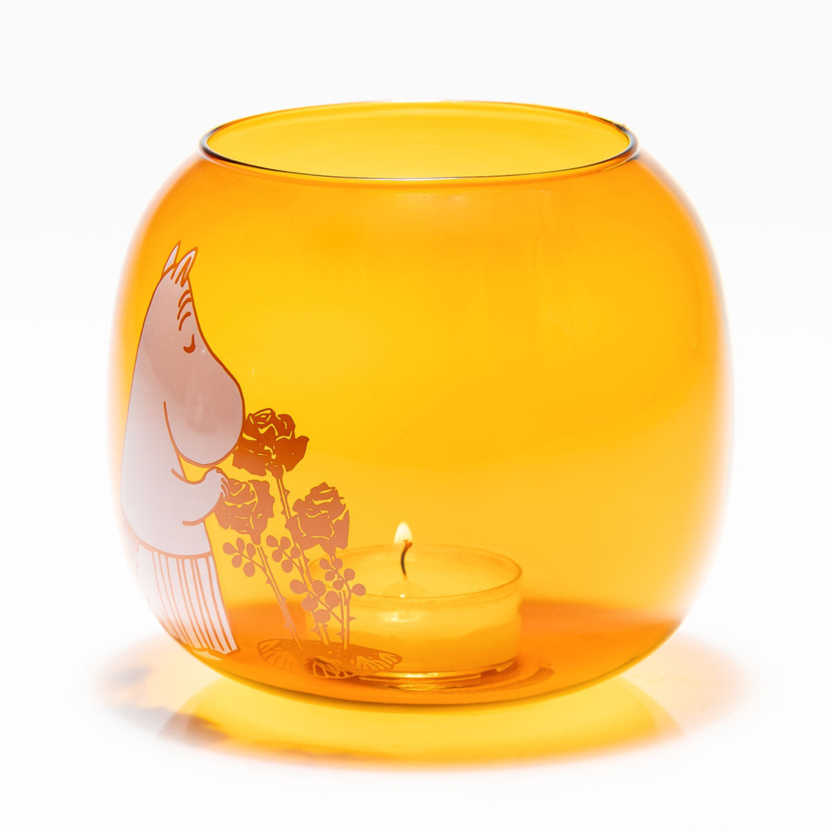 Moomin ムーミン Muurla ムールラ キャンドルホルダー ( ムーミンママ / アンバー )