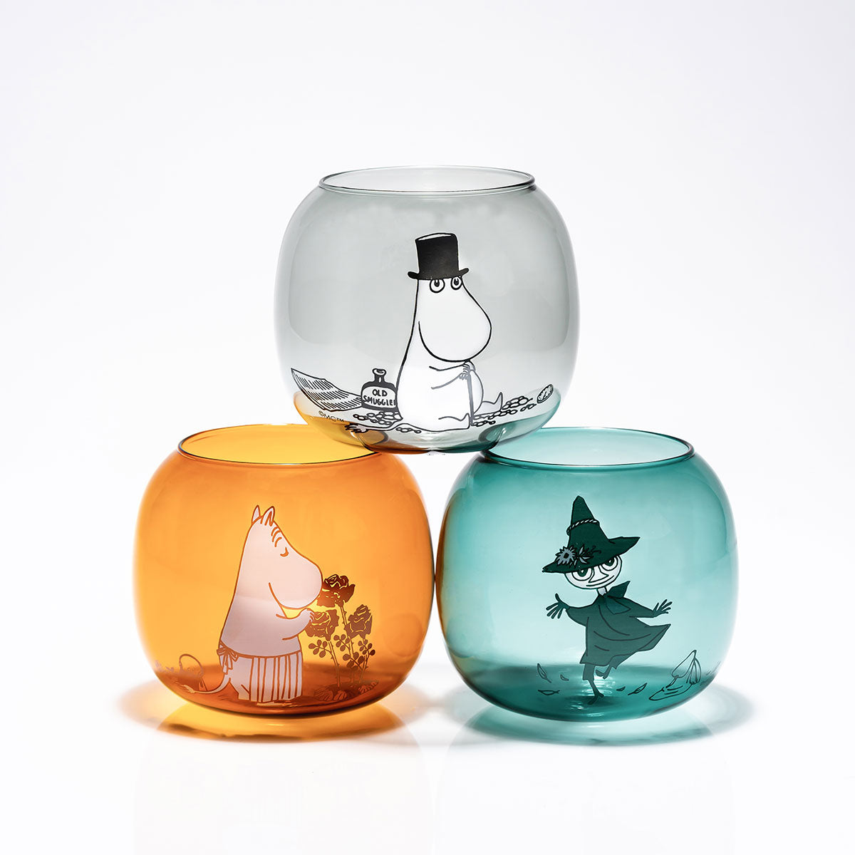 Moomin ムーミン Muurla ムールラ キャンドルホルダー ( ムーミンママ / アンバー )