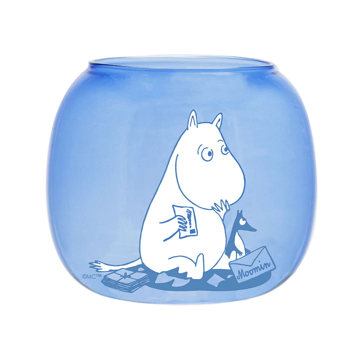 Moomin ムーミン Muurla ムールラ キャンドルホルダー ( ムーミン / ブルー )