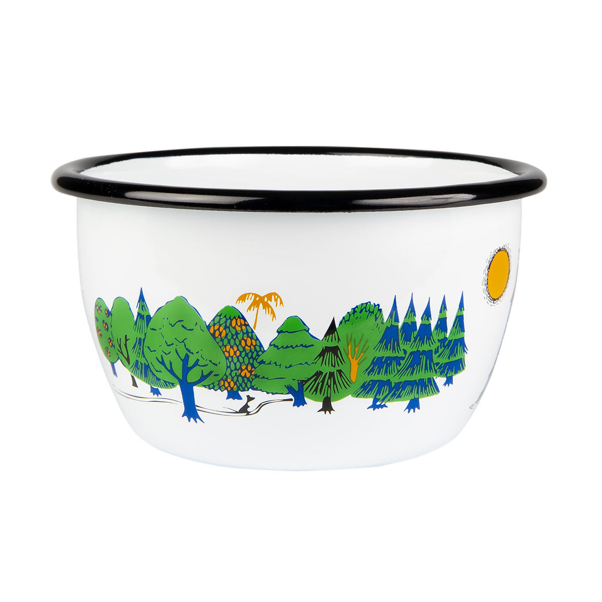 Moomin ムーミン Muurla ムールラ ホーローボウル ( Moominvalley / 600ml )