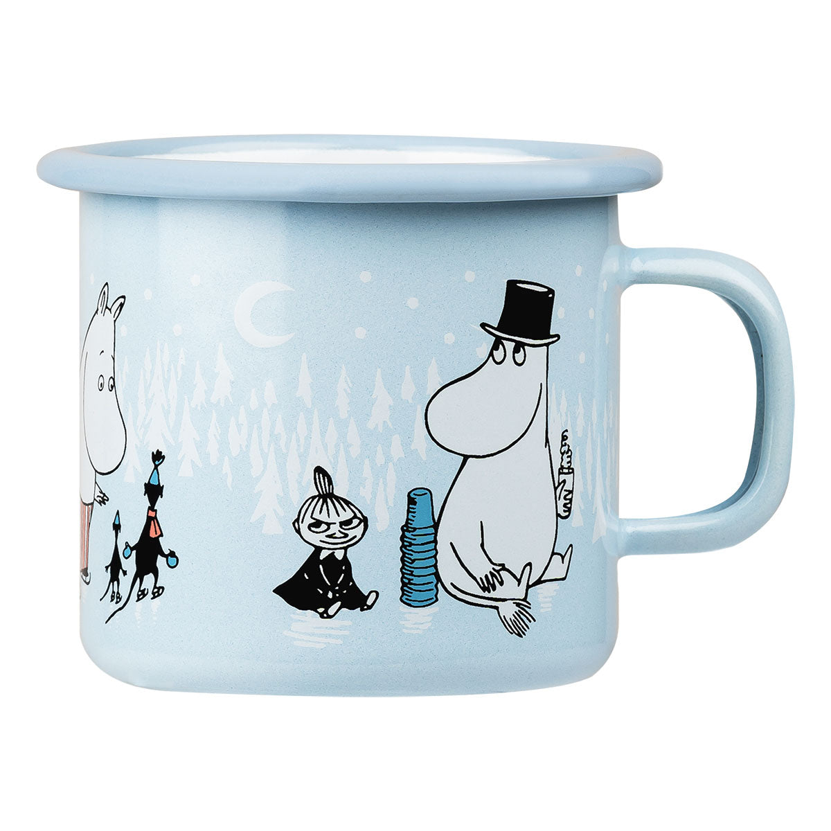 Moomin ムーミン Muurla ムールラ ホーローマグ ( Day on Ice / 250ml )