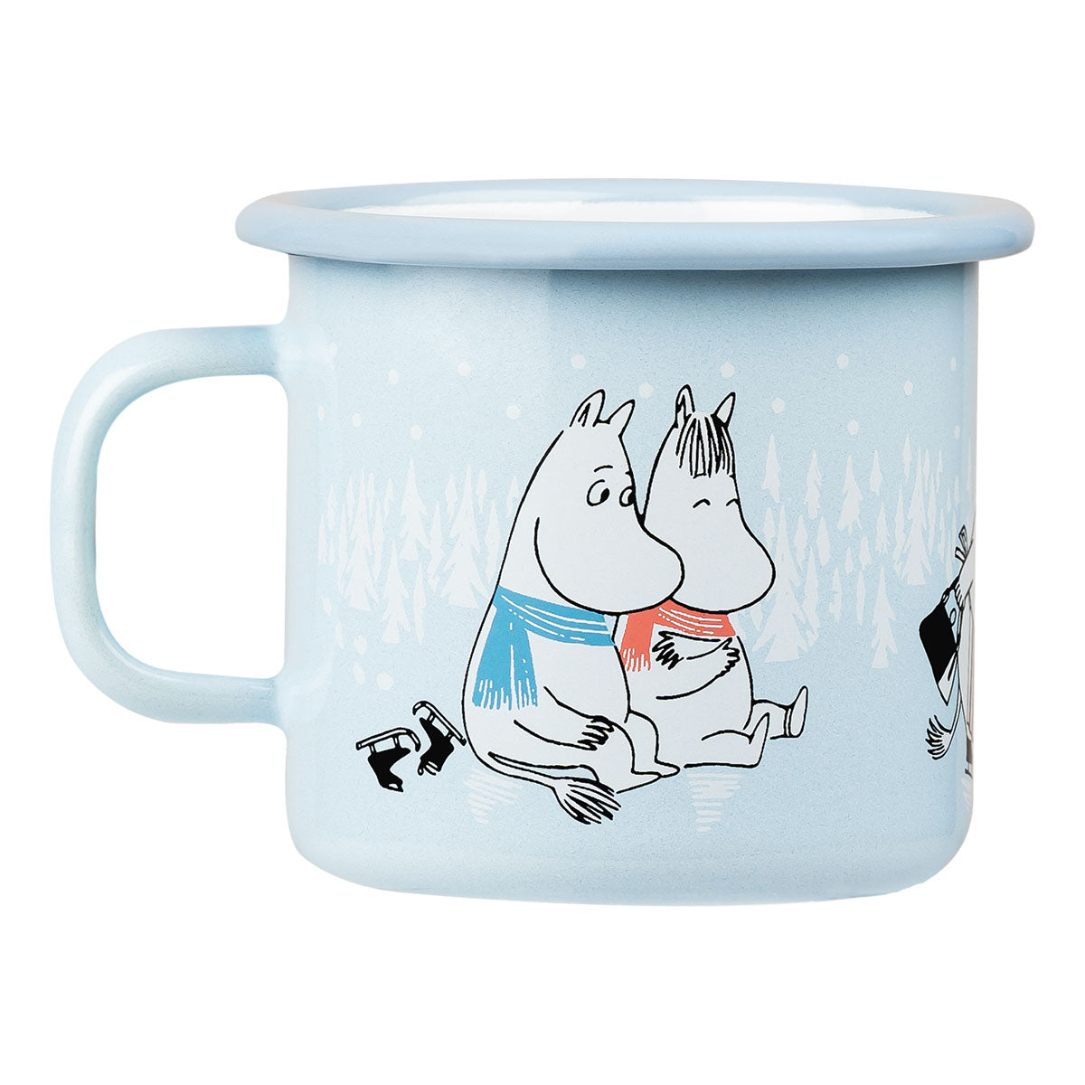 Moomin ムーミン Muurla ムールラ ホーローマグ ( Day on Ice / 250ml )