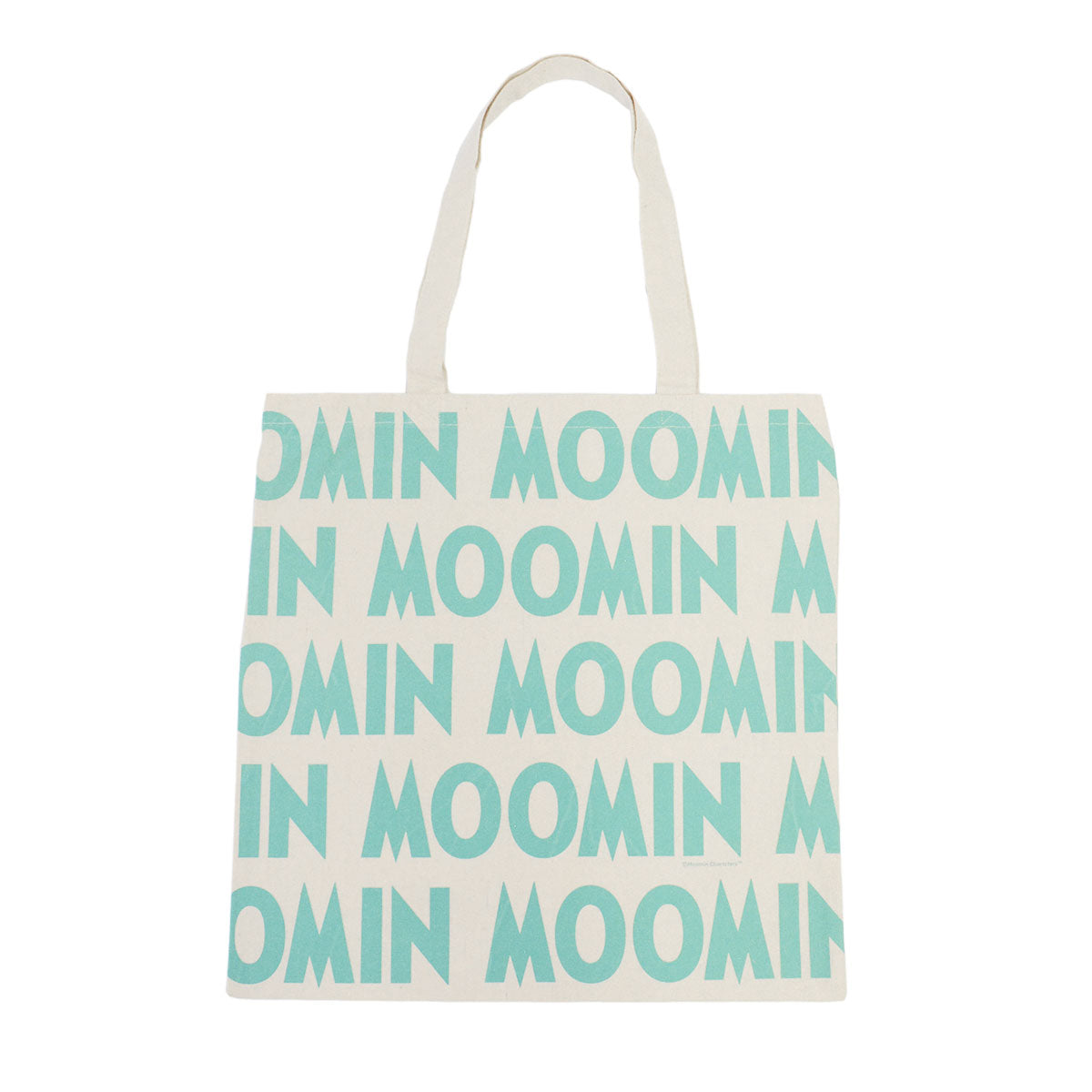 Moomin ムーミン ロゴトートバッグ ( ブルー )