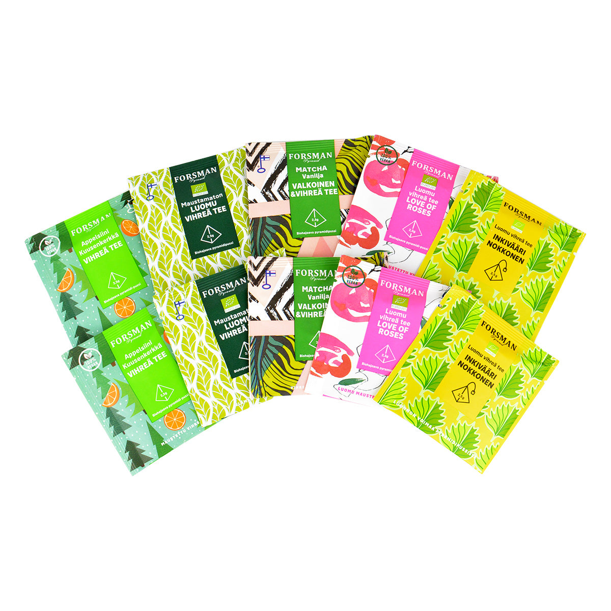 Forsman Tea フォルスマンティー フィンランド 幸せの一杯ボックス ( 2.5g×10包 )