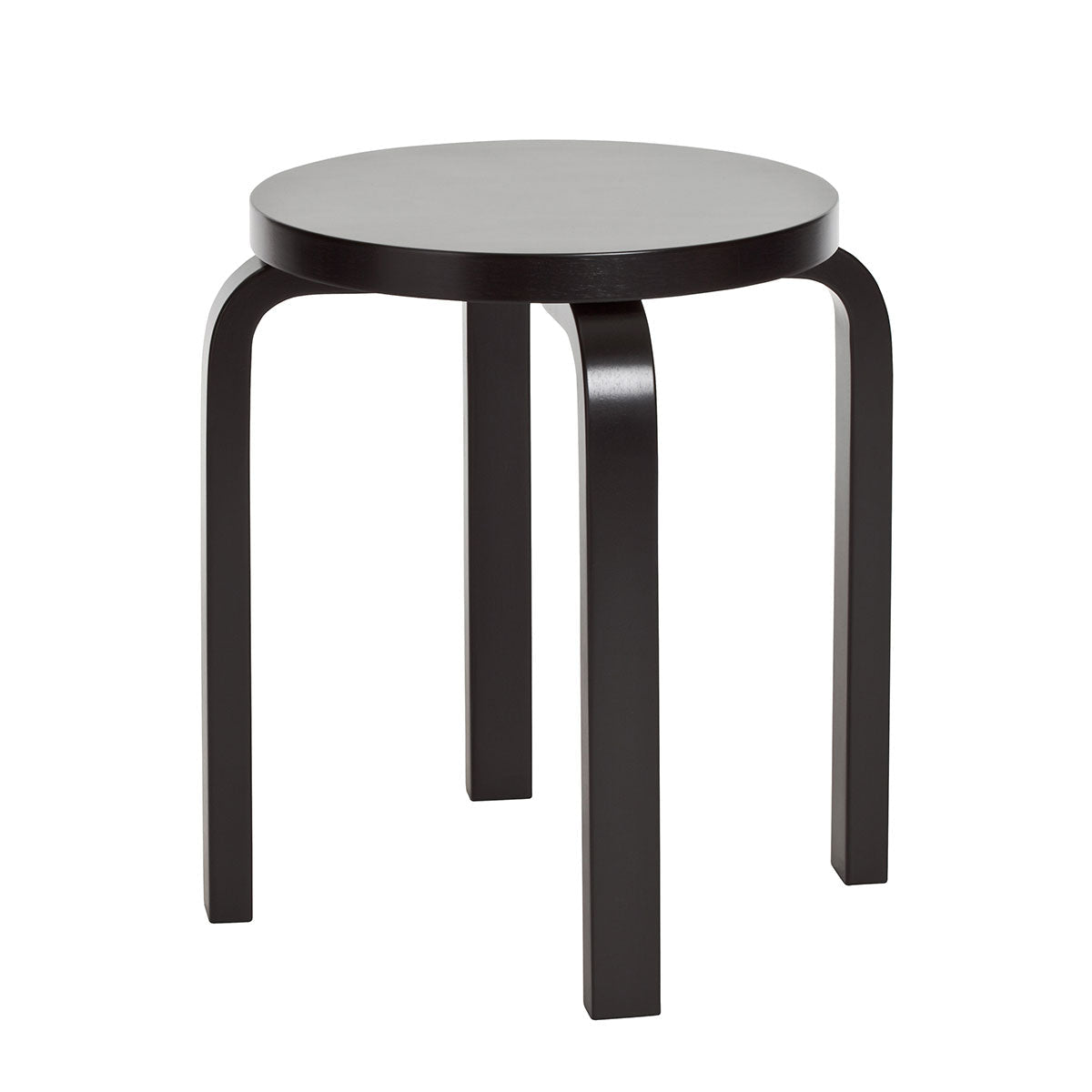 Artek アルテック スツール E60 ( ブラック ラッカー )