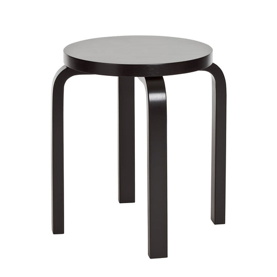 Artek アルテック スツール E60 ( ブラック ラッカー )