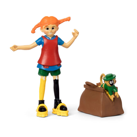 Pippi ピッピ MICKI ミッキ フィギュアセット(ピッピとニルソン氏)