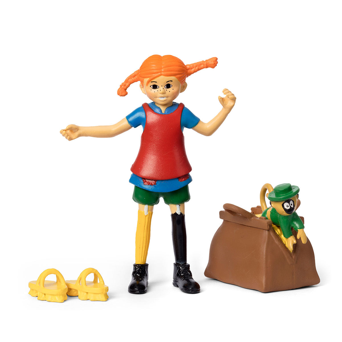 Pippi ピッピ MICKI ミッキ フィギュアセット(ピッピとニルソン氏)
