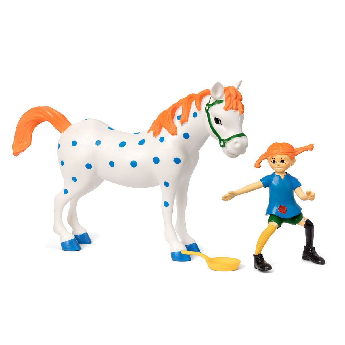 Pippi ピッピ MICKI ミッキ フィギュアセット(ピッピと馬)