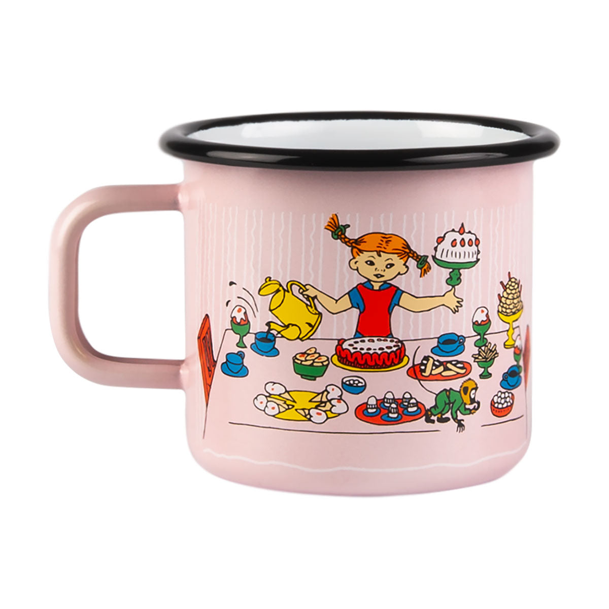 Pippi ピッピ Muurla ムールラ ホーローマグ(ピッピのお誕生日 / 370ml)