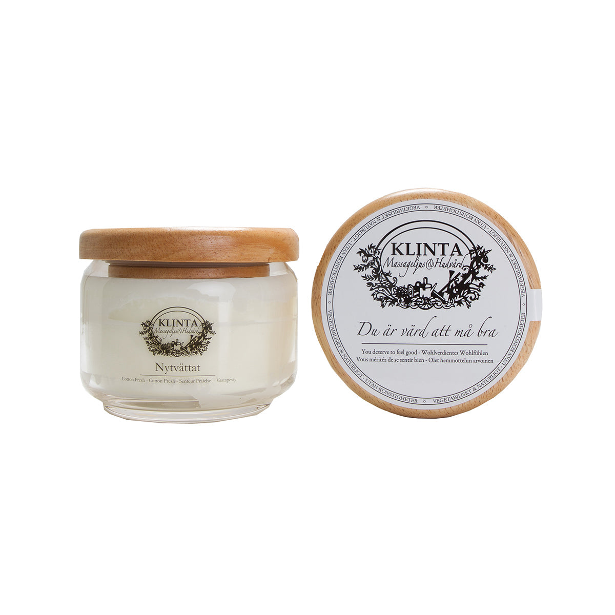 【30%OFF】KLINTA クリンタ マッサージキャンドル( 50h / コットンフレッシュ )【セール】