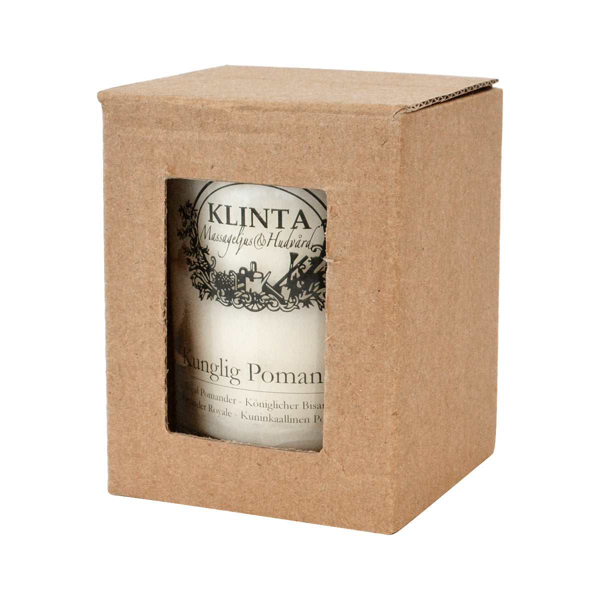 【北欧雑貨専売】KLINTA クリンタ マッサージキャンドル ( 16h / ロイヤルポマンダー )