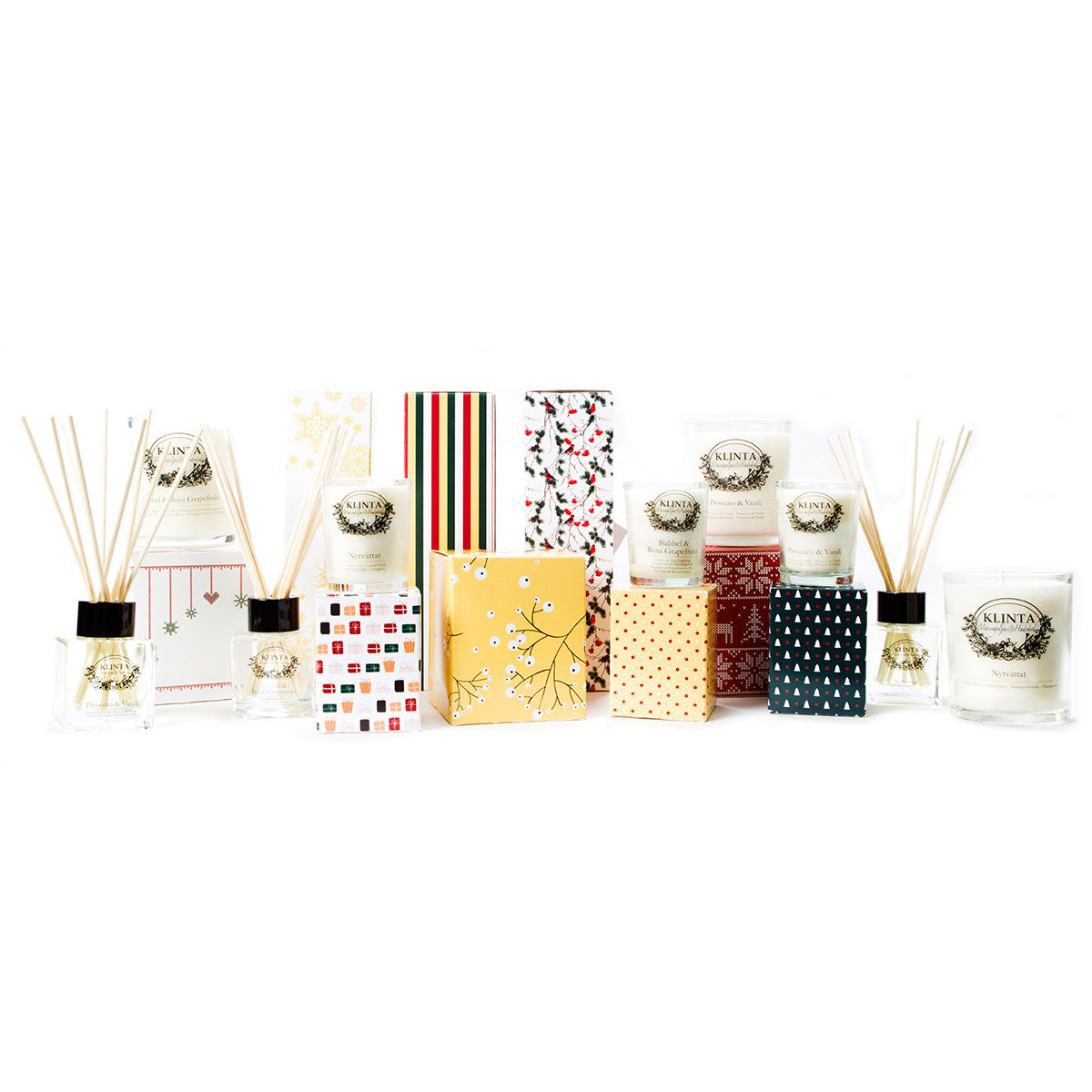 【30%OFF】KLINTA クリンタ マッサージキャンドル Gifts( 16h / バブル&ピンクグレープフルーツ )【セール】