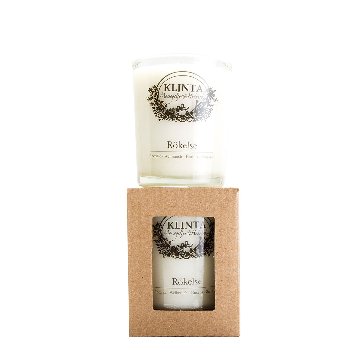 【30%OFF】【北欧雑貨専売】KLINTA クリンタ マッサージキャンドル ( 16h / インセンス )【セール】