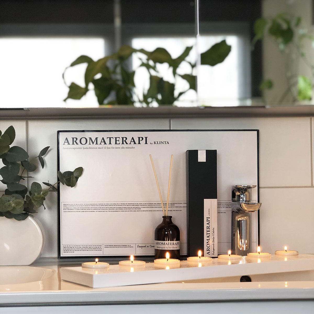 KLINTA クリンタ リードディフューザー AROMATERAPI ( 100ml / インセンス&シダーウッド )