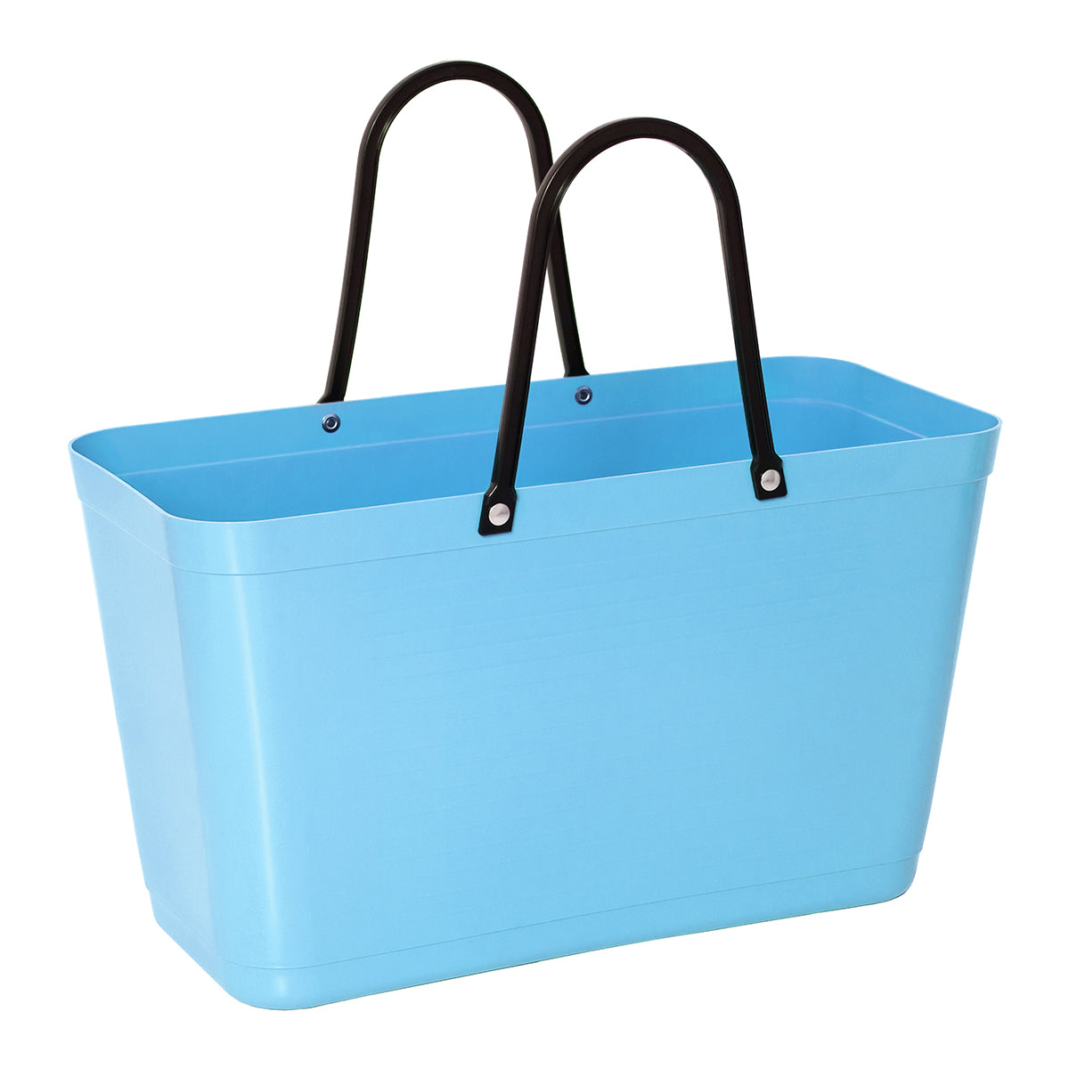 HINZA ヒンザ グリーンプラスティックバッグ ( L / ライトブルー )