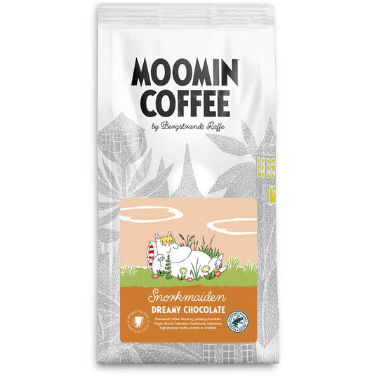 Moomin ムーミン Bergstrands Kafferos ベルグストランドコーヒー ムーミンフレーバーコーヒー( スノークのおじょうさん / ドリーミーチョコレート / 250g