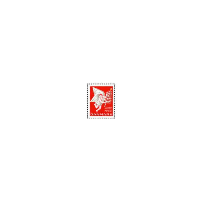 Danish Christmas Seals デンマーク クリスマス シール(1933年/1枚)