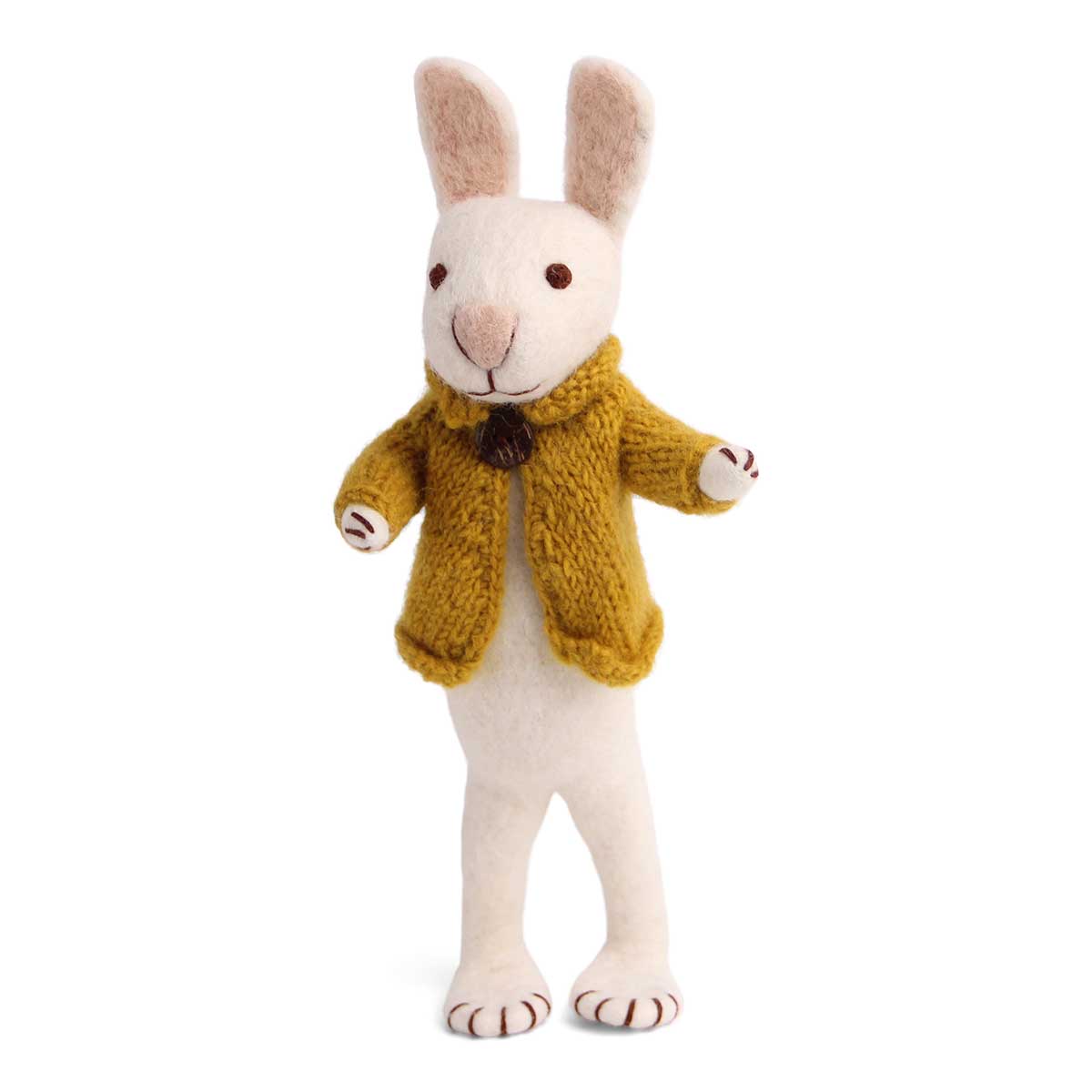 Én Gry & Sif グライアンドシフ ホワイトバニー Big ( Ochre Jacket )