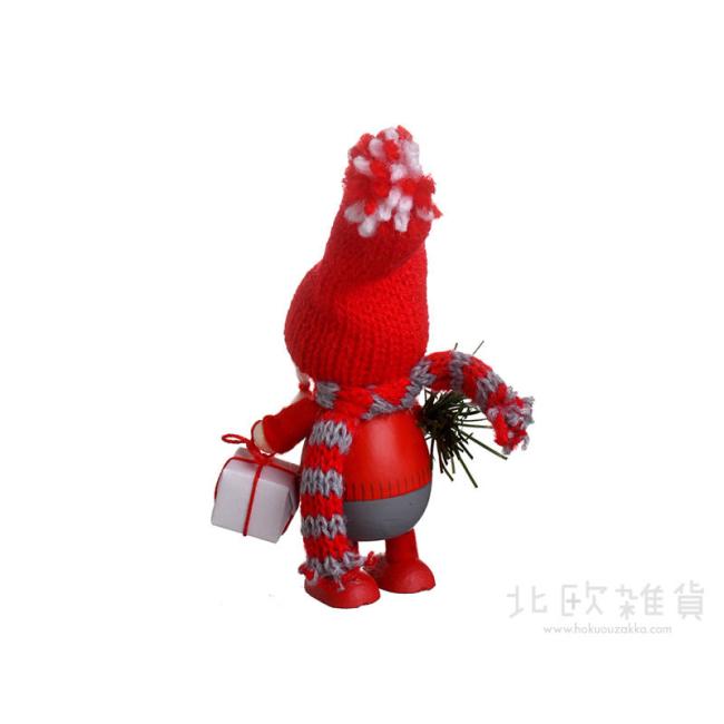 NORDIKA nisse ノルディカ ニッセ クリスマス 木製人形(プレゼントを持った胴長女の子)