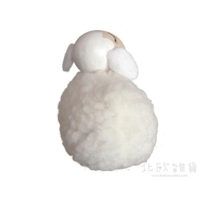 NORDIKA nisse ノルディカ ニッセ クリスマス 木製人形(ヒツジ / ホワイト / M)