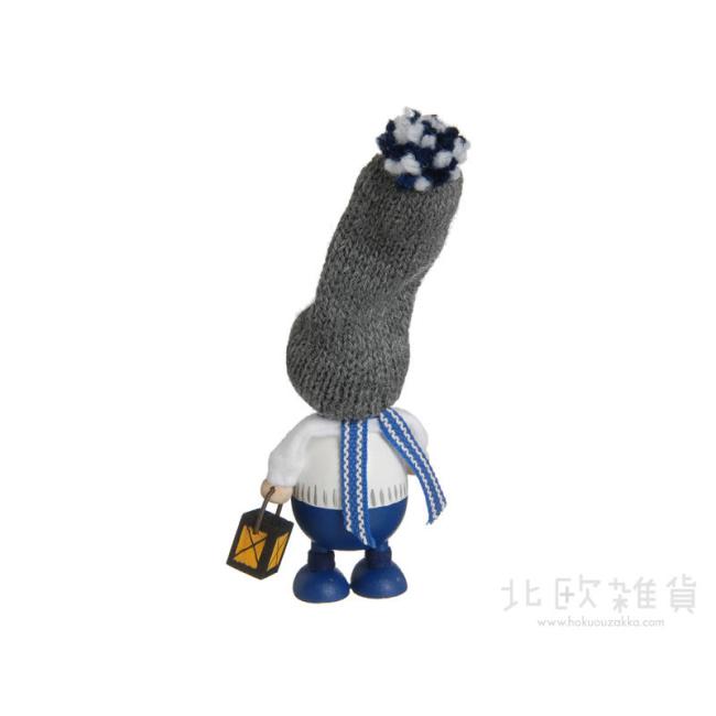 NORDIKA nisse ノルディカ ニッセ クリスマス 木製人形(ランタンを持ったふとっちょ男の子 / ホワイト)
