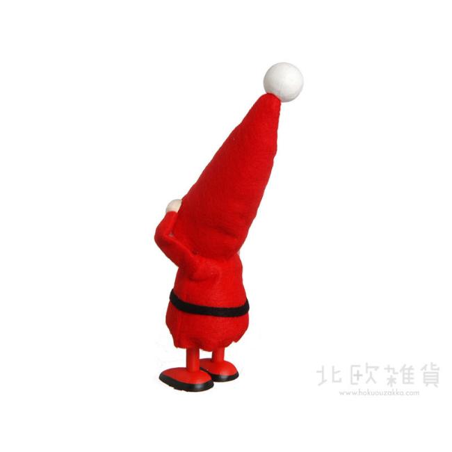 NORDIKA nisse ノルディカ ニッセ クリスマス 木製人形(プレゼントを持ったサンタ / レッド)