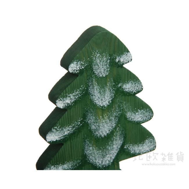 NORDIKA nisse ノルディカ ニッセ クリスマス 木製置物(雪と木 / S)