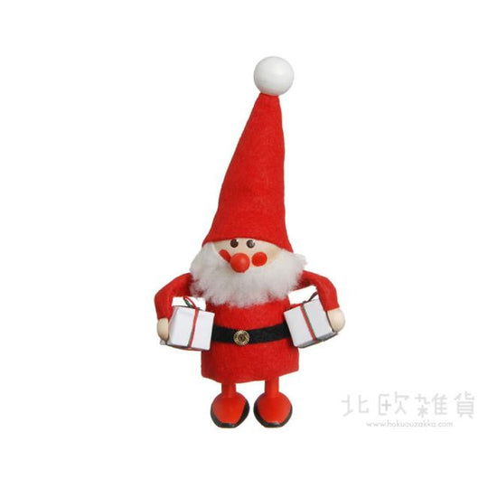 NORDIKA nisse ノルディカ ニッセ クリスマス 木製人形(よくばりサンタ / レッド)