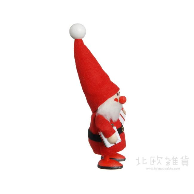 NORDIKA nisse ノルディカ ニッセ クリスマス 木製人形(よくばりサンタ / レッド)