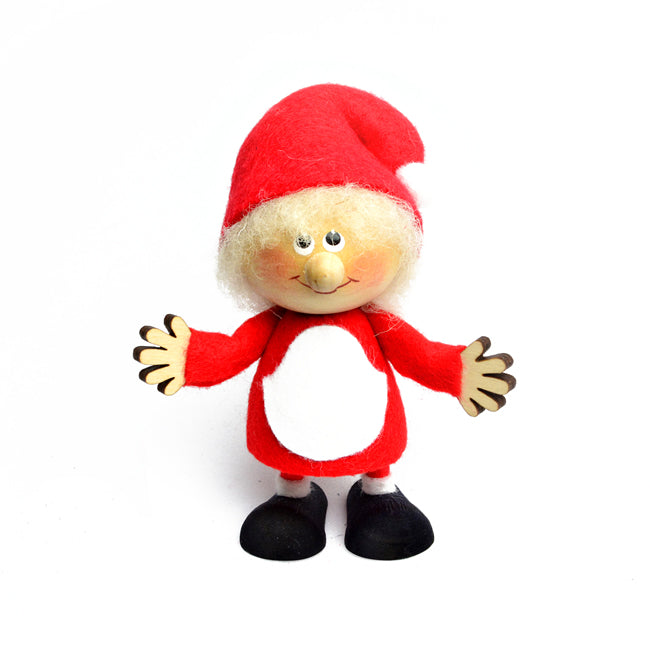 NORDIKA nisse ノルディカ ニッセ クリスマス 木製人形(両手を広げる男の子)