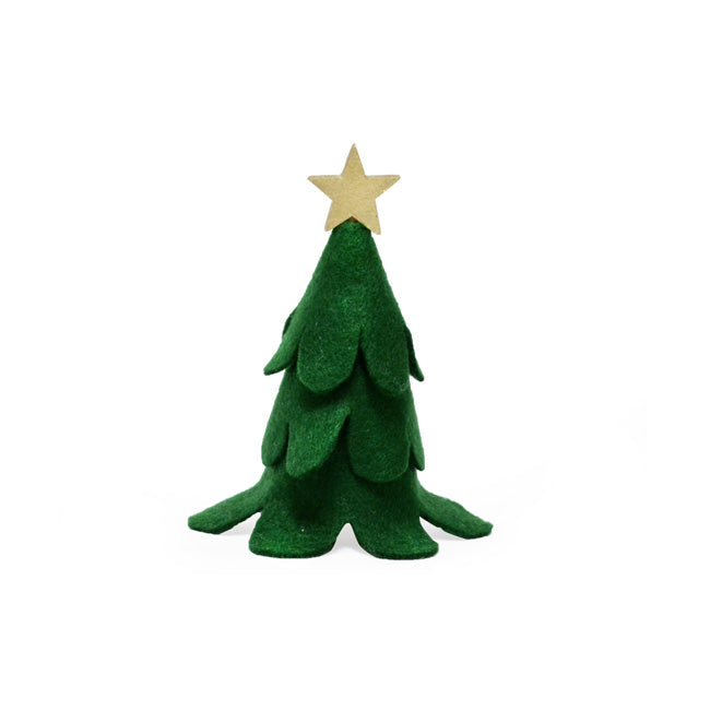 NORDIKA nisse ノルディカ ニッセ クリスマス 木製人形(フェルトツリー/金)