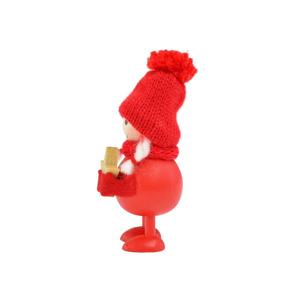 NORDIKA nisse ノルディカ ニッセ クリスマス 木製人形(星を抱えた女の子)