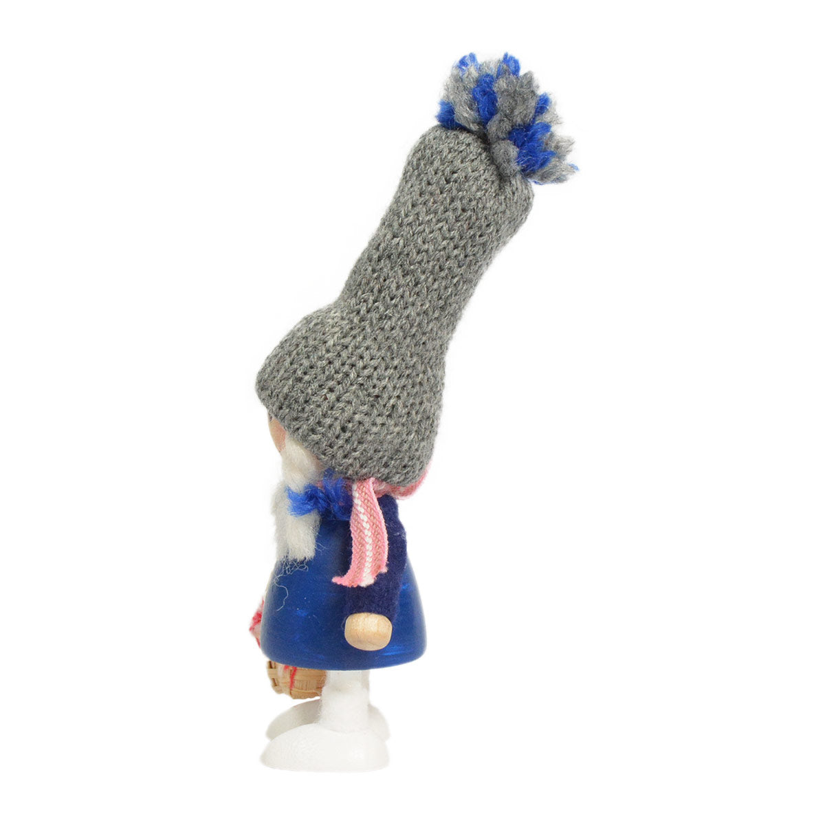 NORDIKA nisse ノルディカ ニッセ クリスマス 木製人形(かごを持った青いコートの女の子)