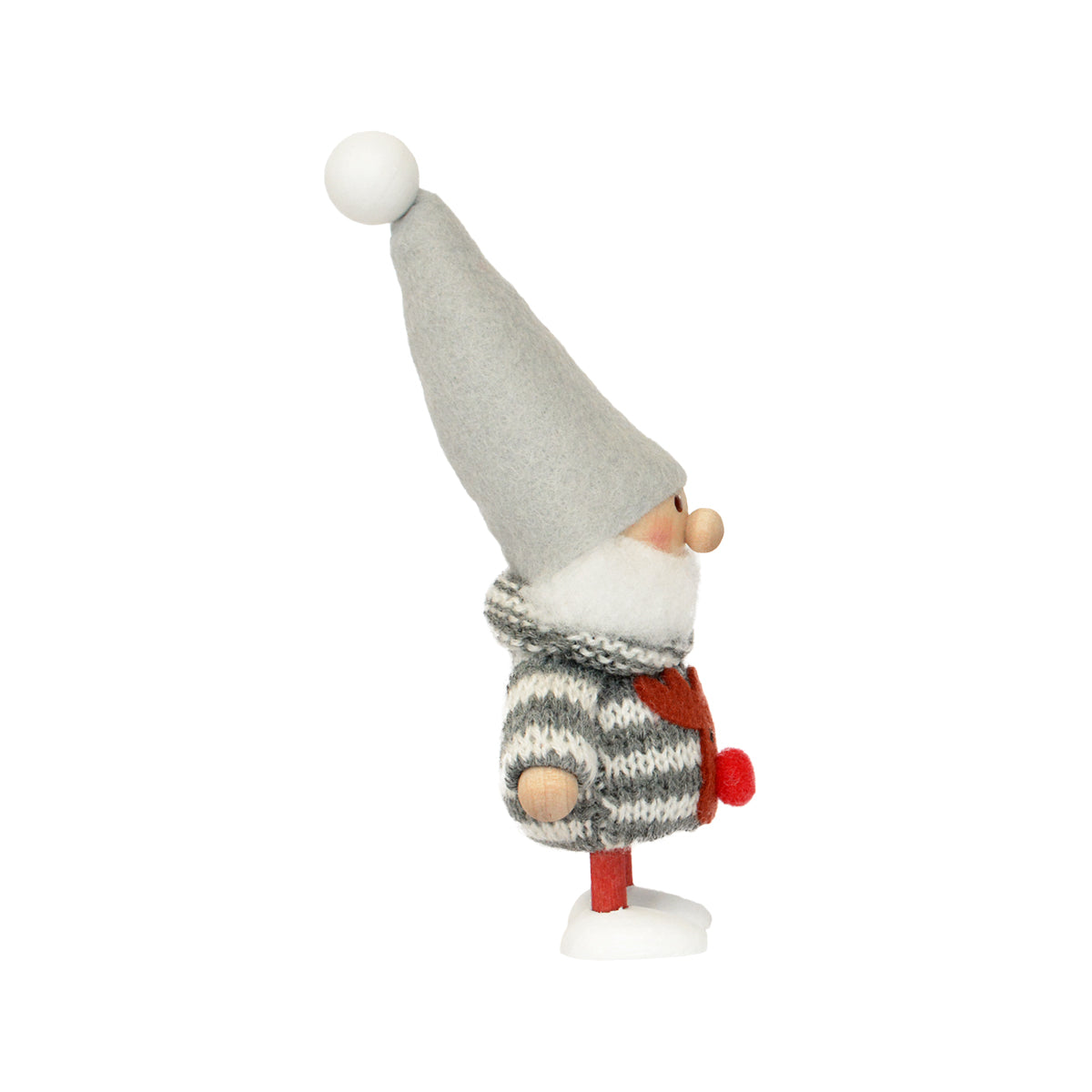 NORDIKA nisse ノルディカ ニッセ クリスマス 木製人形(ニットセーターサンタ(トナカイ))