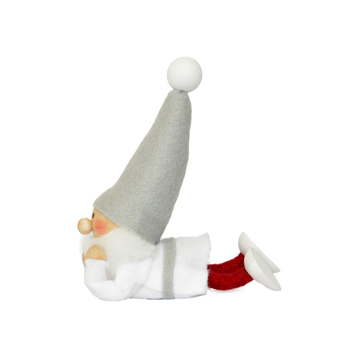 NORDIKA nisse ノルディカ ニッセ クリスマス 木製人形(寝転がるサンタ / サイレントナイト)