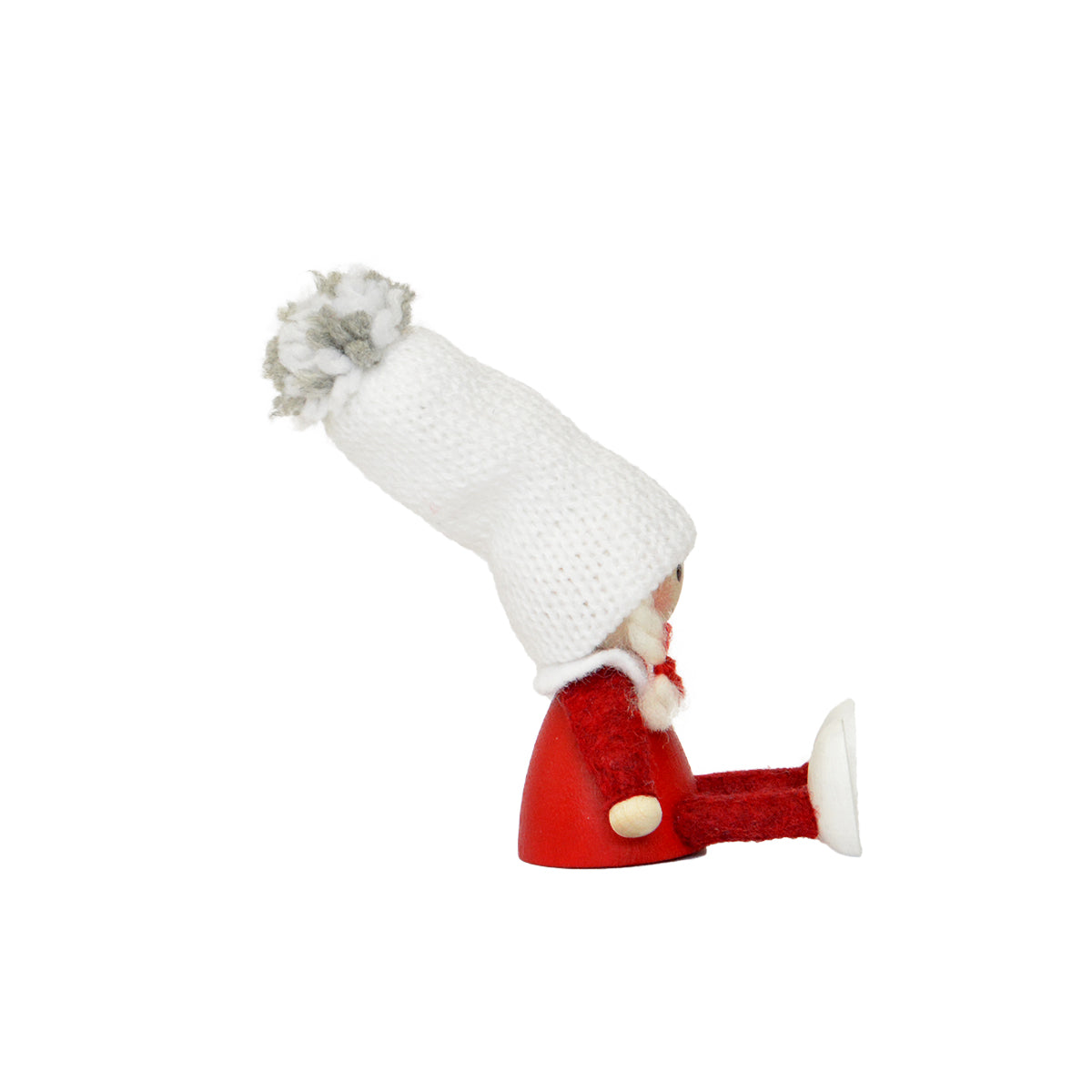 NORDIKA nisse ノルディカ ニッセ クリスマス 木製人形(ぺたんこ座りの女の子)