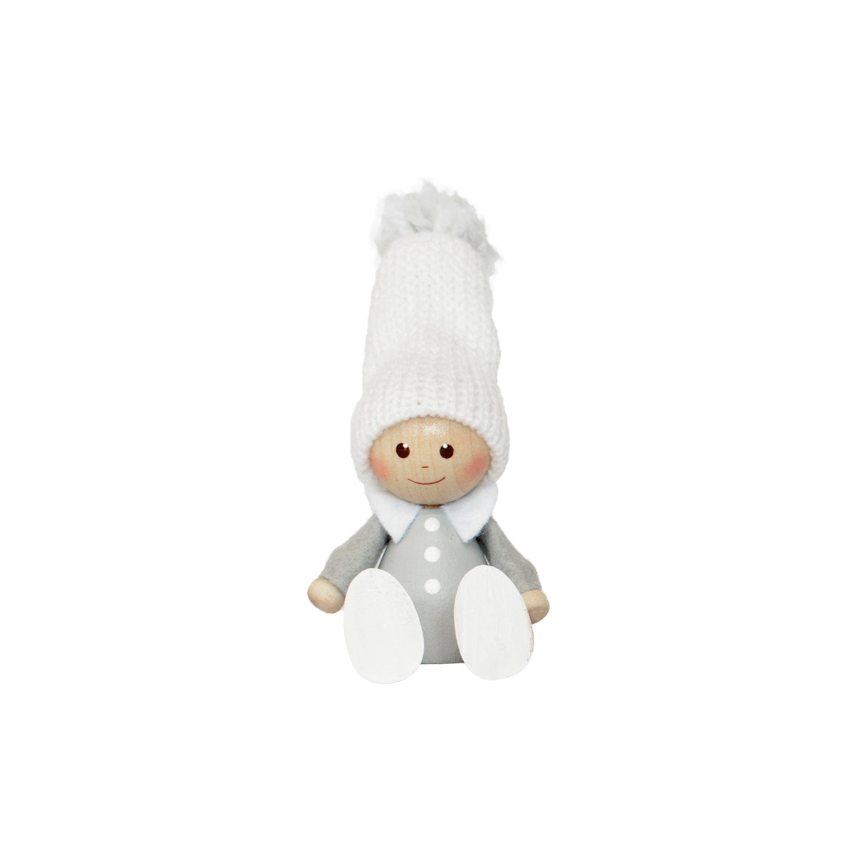 NORDIKA nisse ノルディカ ニッセ クリスマス 木製人形(ぺたんこ座りの男の子)