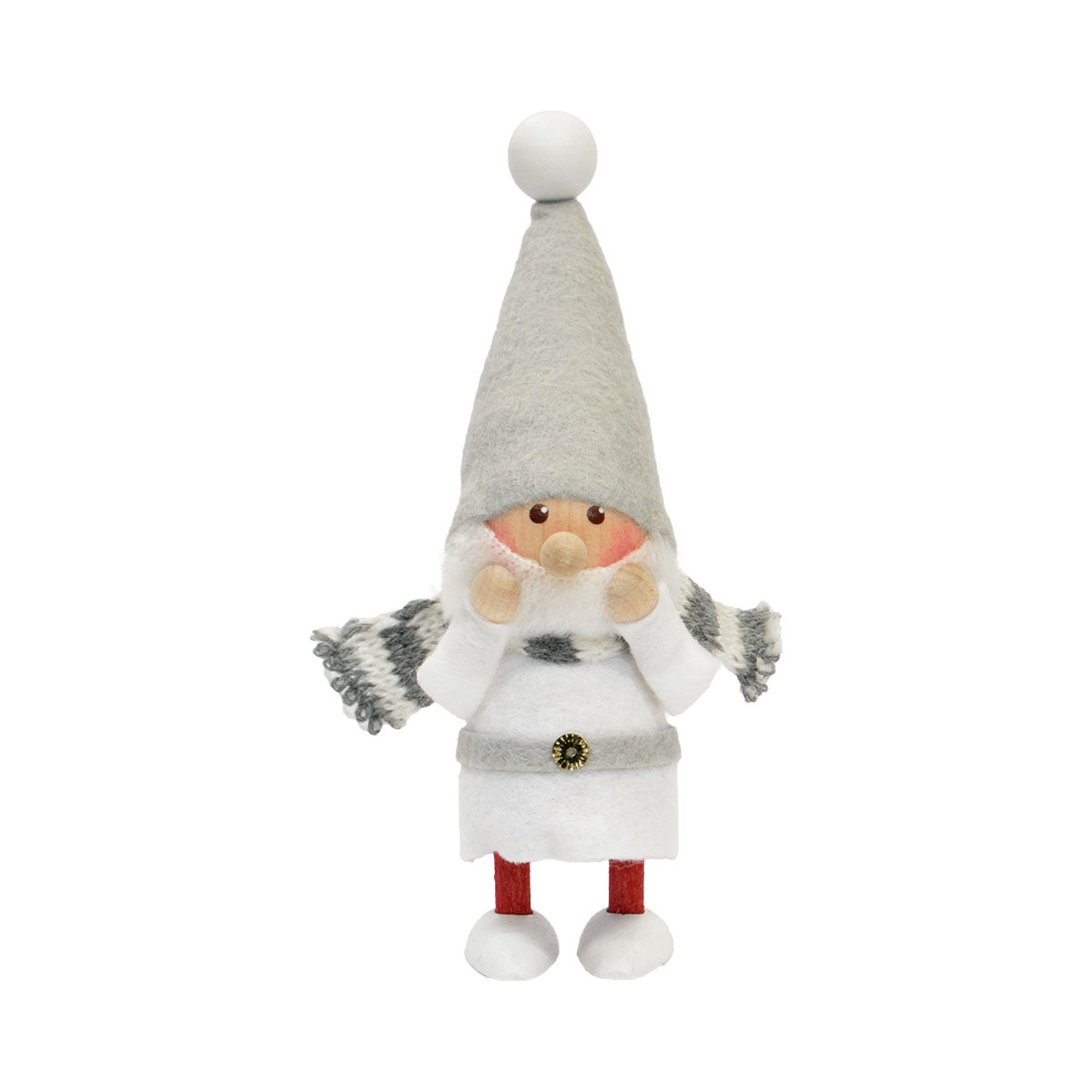 NORDIKA nisse ノルディカ ニッセ クリスマス 木製人形(スカーフサンタ / サイレントナイト )