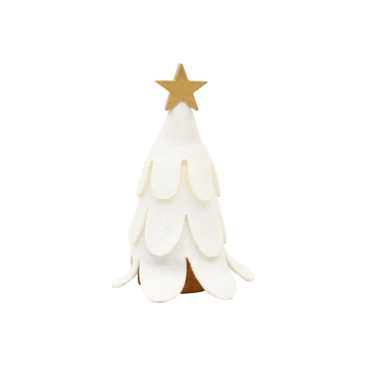 NORDIKA nisse ノルディカ ニッセ クリスマス 木製人形(フェルトツリー / ホワイト)