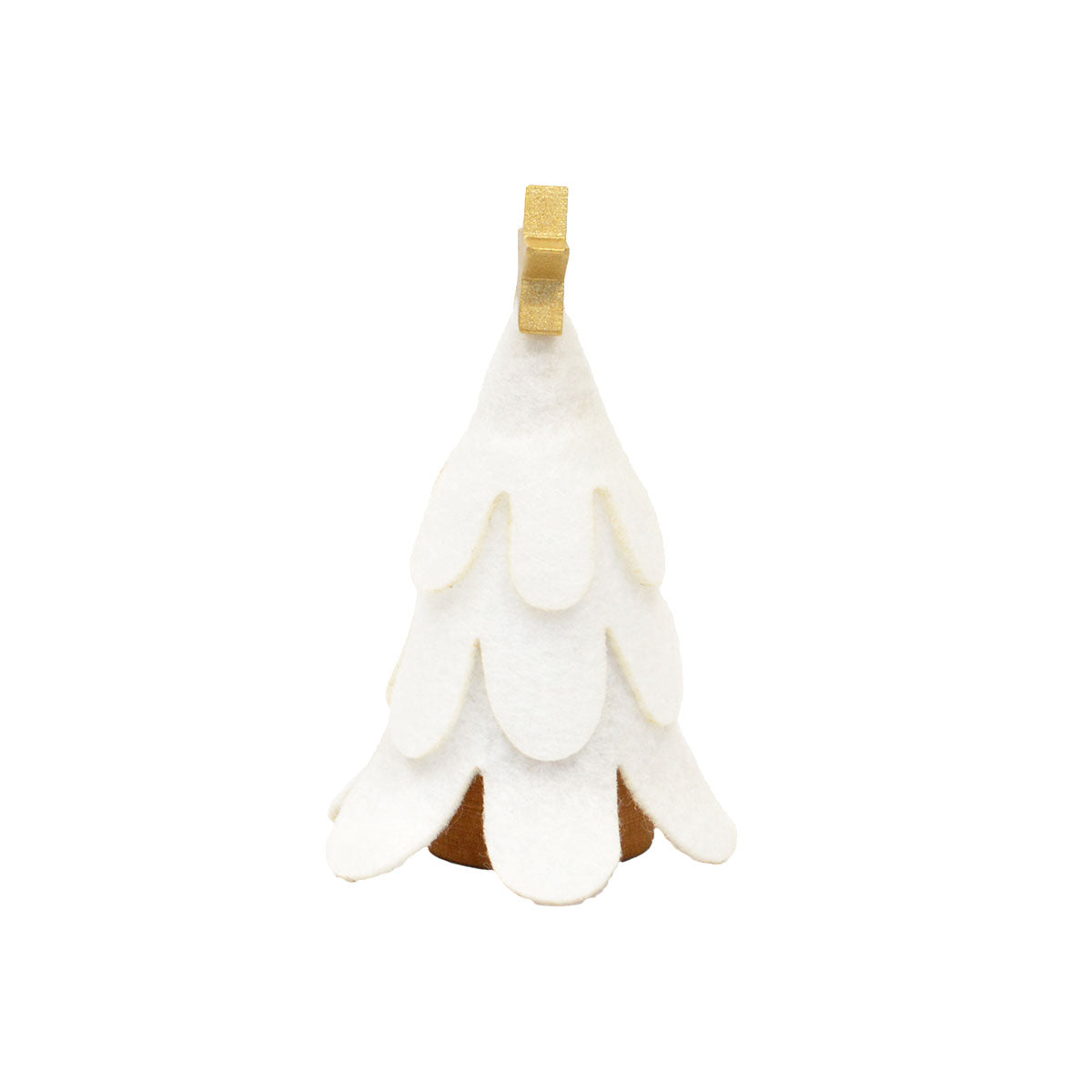 NORDIKA nisse ノルディカ ニッセ クリスマス 木製人形（フェルトツリー / ホワイト）