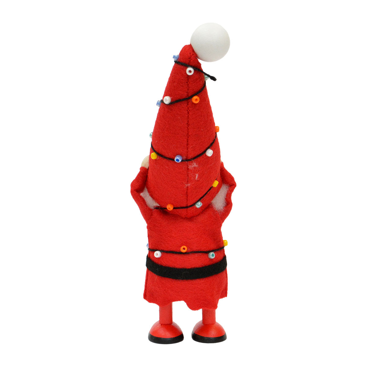 NORDIKA nisse ノルディカ ニッセ クリスマス 木製人形（電飾にからまるサンタ / レッド）