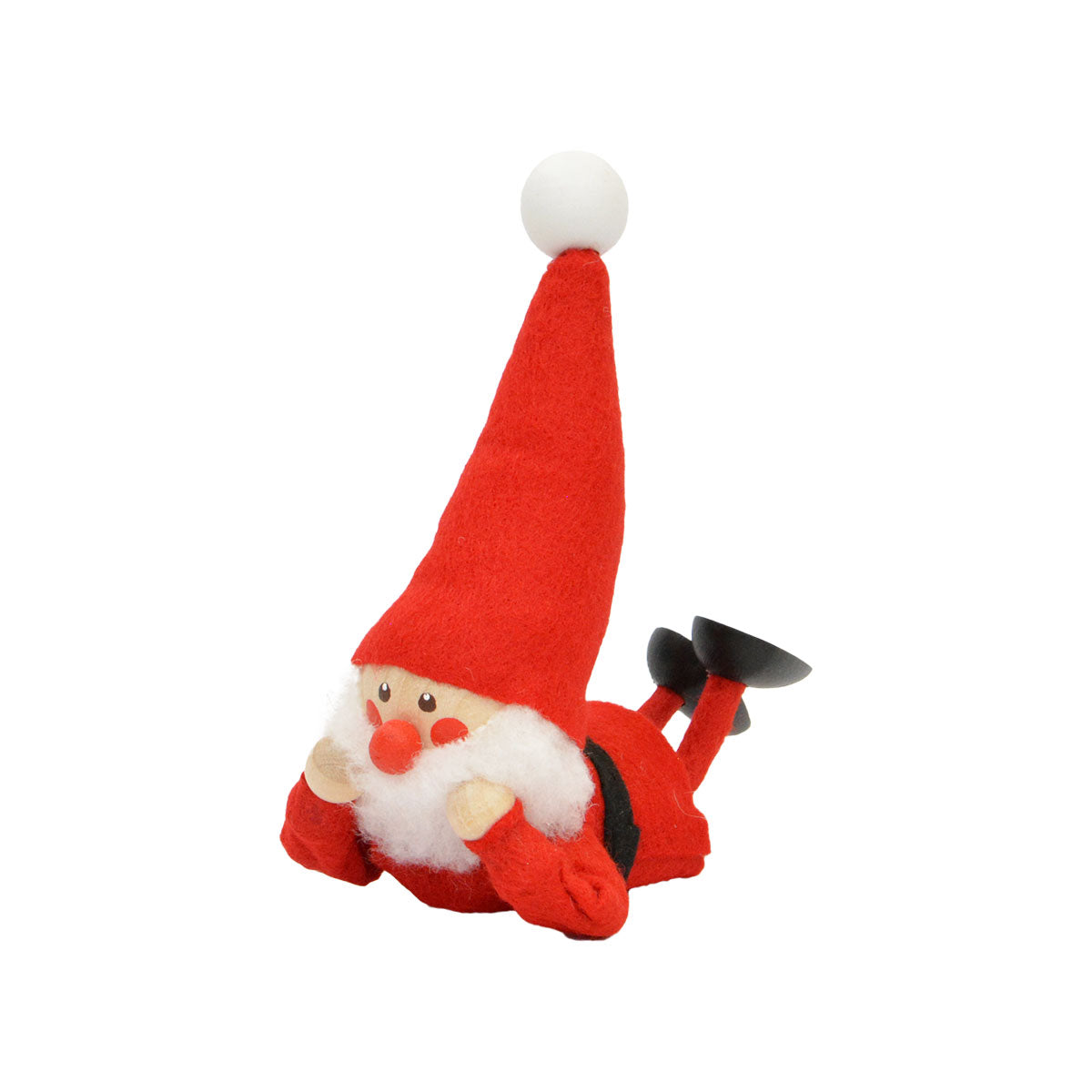 NORDIKA nisse ノルディカ ニッセ クリスマス 木製人形(寝転がるサンタ / レッド)