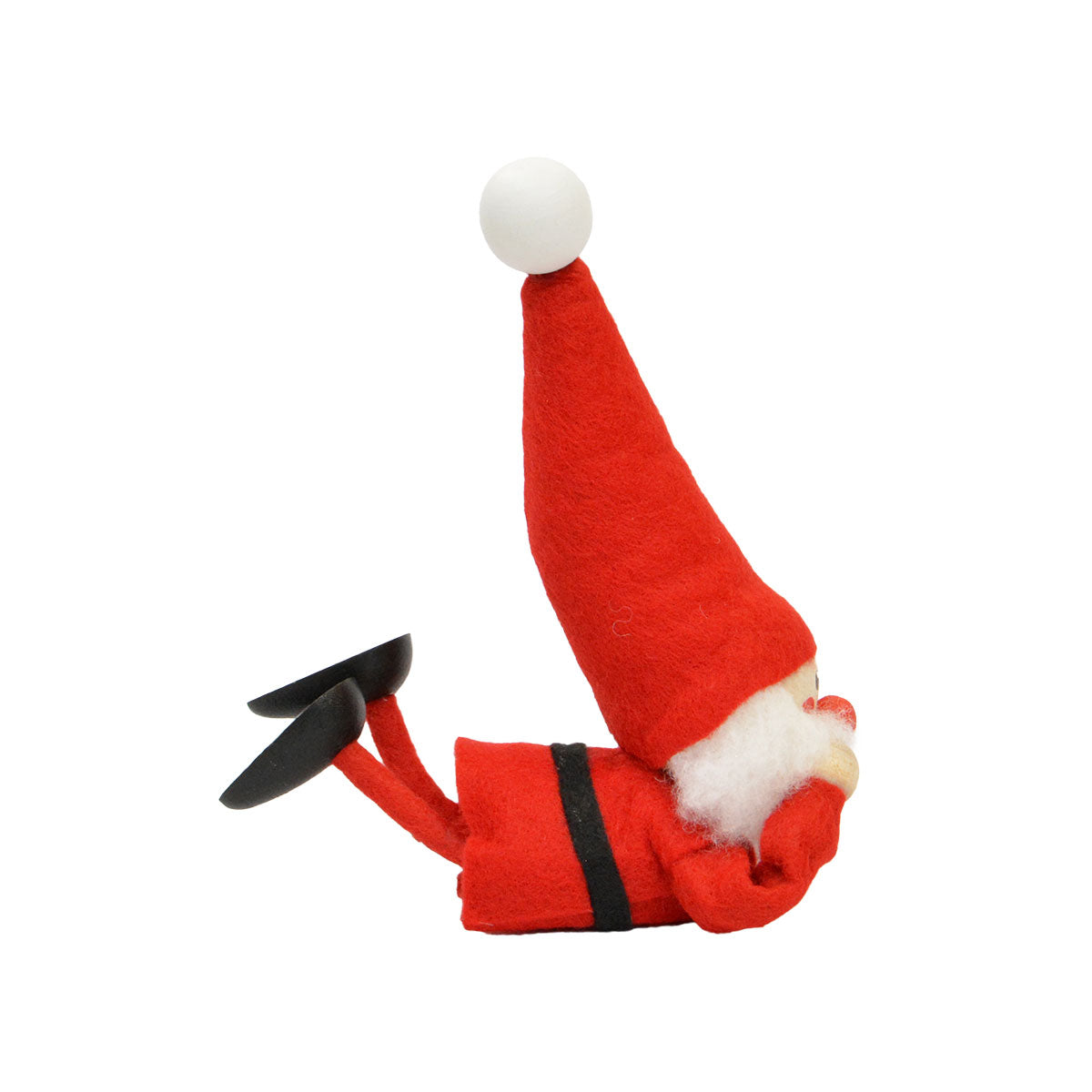 NORDIKA nisse ノルディカ ニッセ クリスマス 木製人形(寝転がるサンタ / レッド)