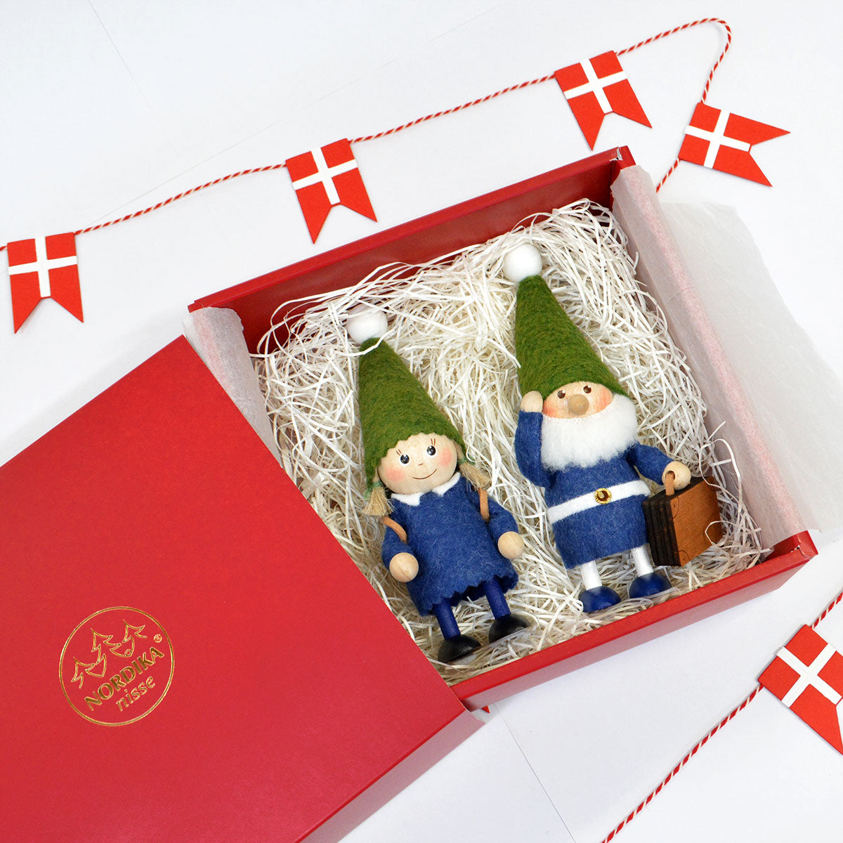 【当店オリジナル】NORDIKA nisse ノルディカ ニッセ 木製人形(『旅するニッセ』)