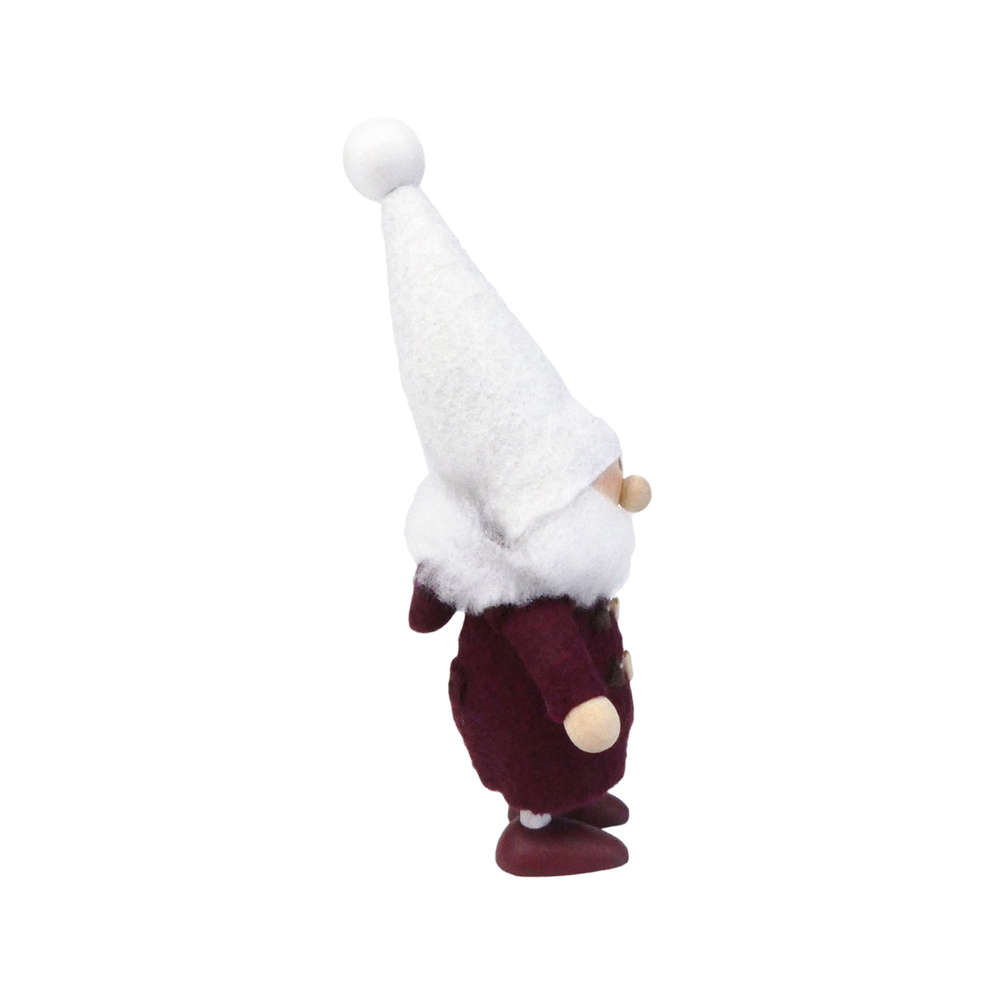 NORDIKA nisse ノルディカ ニッセ クリスマス 木製人形(ダッフルコートを着たサンタ / 星に願いを )