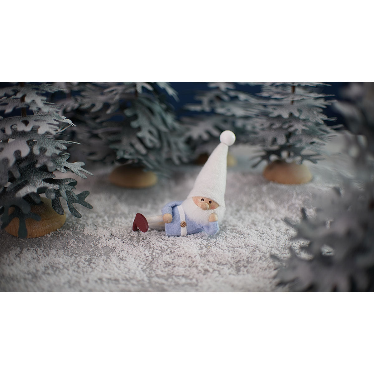 NORDIKA nisse ノルディカ ニッセ クリスマス 木製人形( ひとやすみサンタ / 星に願いを )