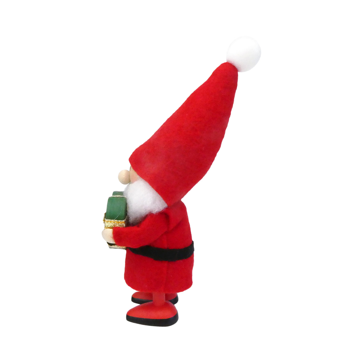 NORDIKA nisse ノルディカ ニッセ クリスマス 木製人形( ハートフルサンタ / グリーン×ゴールド )