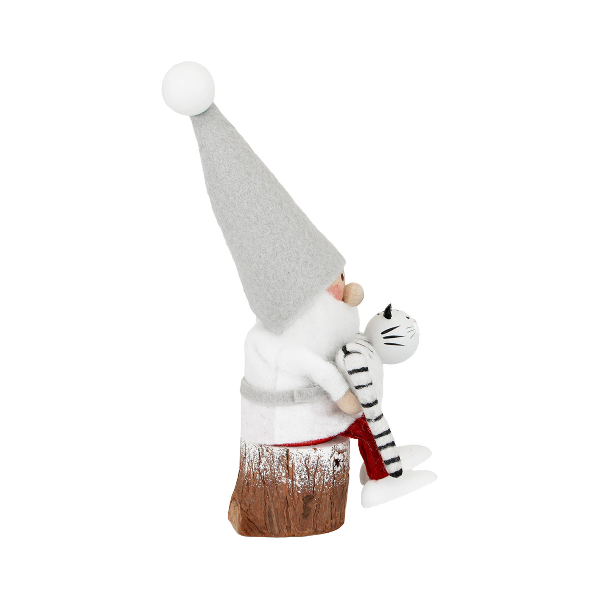 NORDIKA nisse ノルディカ ニッセ クリスマス 木製人形(トラを抱えたサンタ / サイレントナイト )